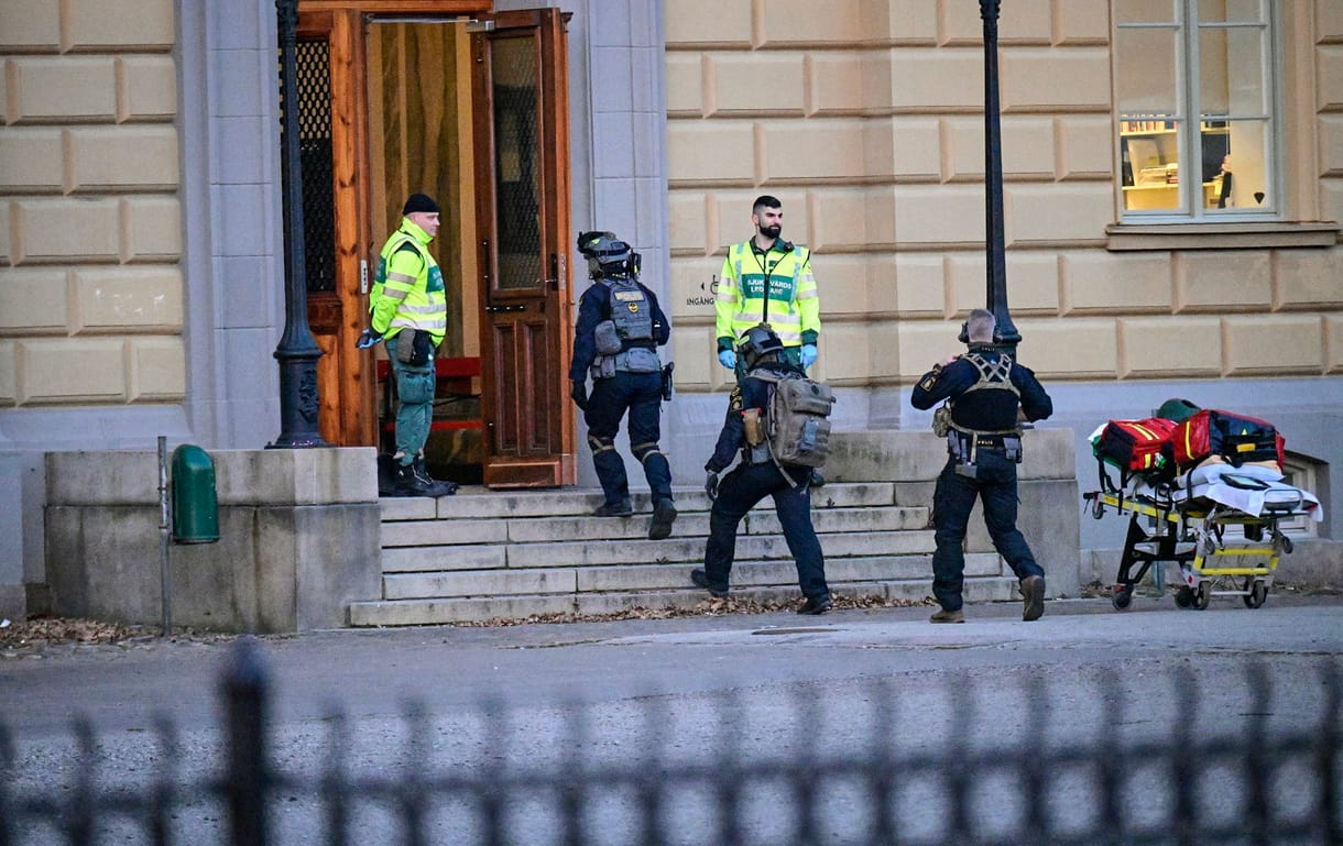 Megöltek két tanárt egy svéd iskolában