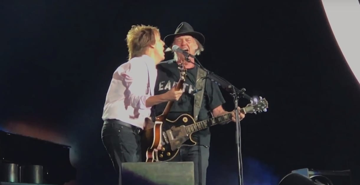 Évtizedek múlva is emlegetni fogják, amit McCartney és Neil Young összehozott
