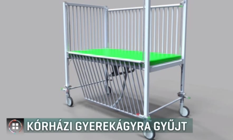 Kórházi ágyra gyűjt a Bethesda kórháznak egy beteg kisfiú édesanyja