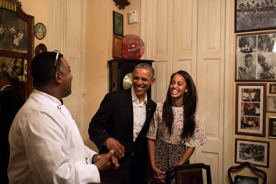 Havannai kísértés – Obamáék egy lakásétteremben
