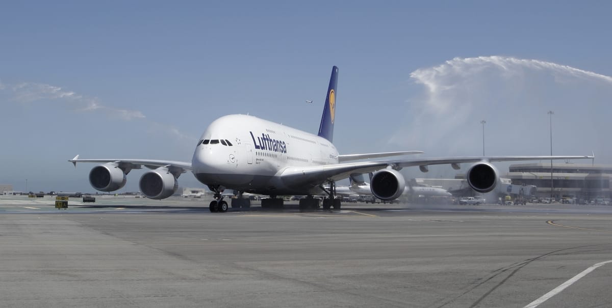 Rosszul lett egy utas, Budapesten szállt le egy Lufthansa-gép