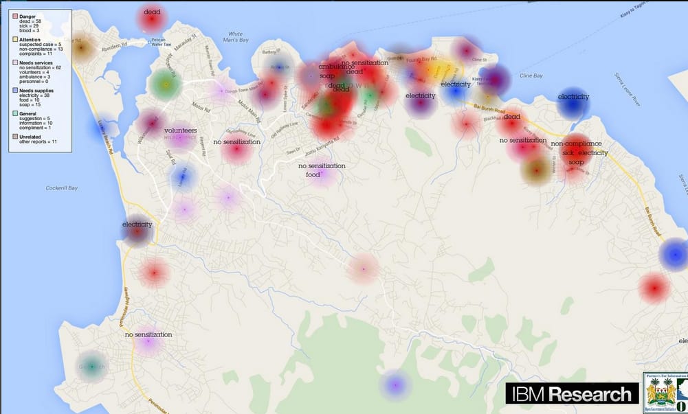 Így száll be az IBM az ebola elleni küzdelembe