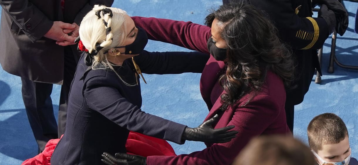 Michelle Obama szettjével nehéz volt versenyezni az elnöki beiktatáson