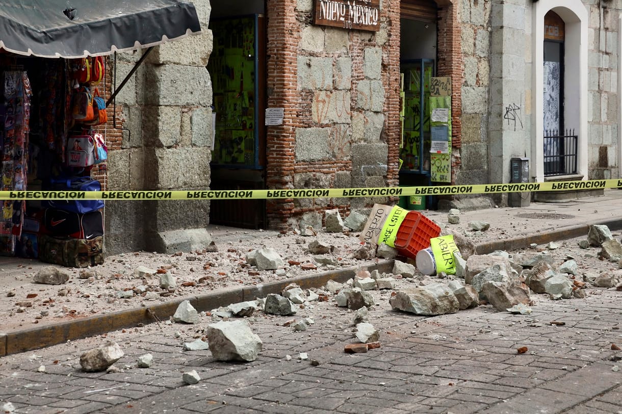 A 7,5-ös földmozgás után még 140 utórengés volt Mexikóban