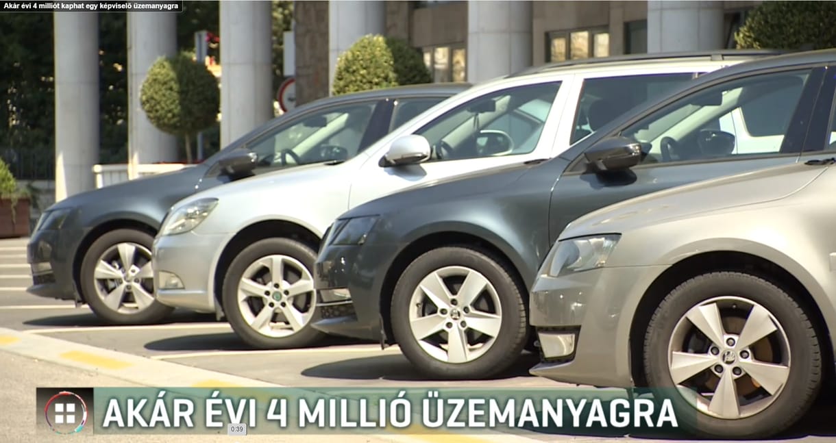 Évi több millió forintot autózhat el egy-egy politikus az adófizetők pénzéből