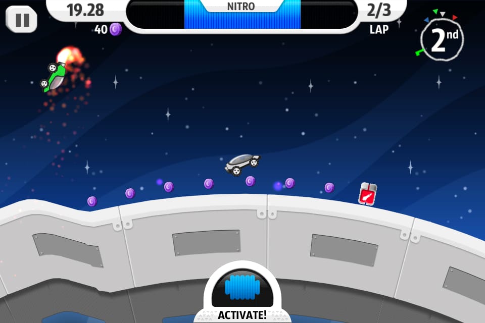 Ma ingyen az App Store-ban: Lunar Racer - űrbéli autóverseny [galéria]