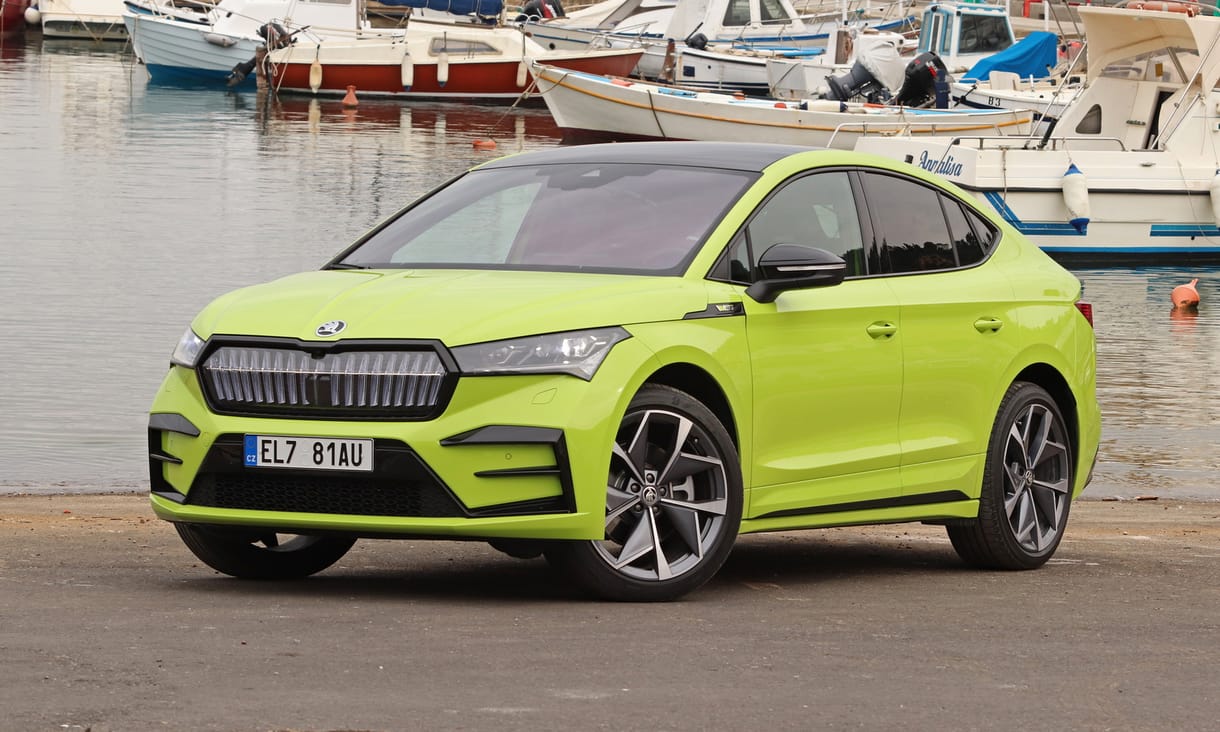 A valaha készült legerősebb közúti Skoda: teszten az Enyaq Coupé RS