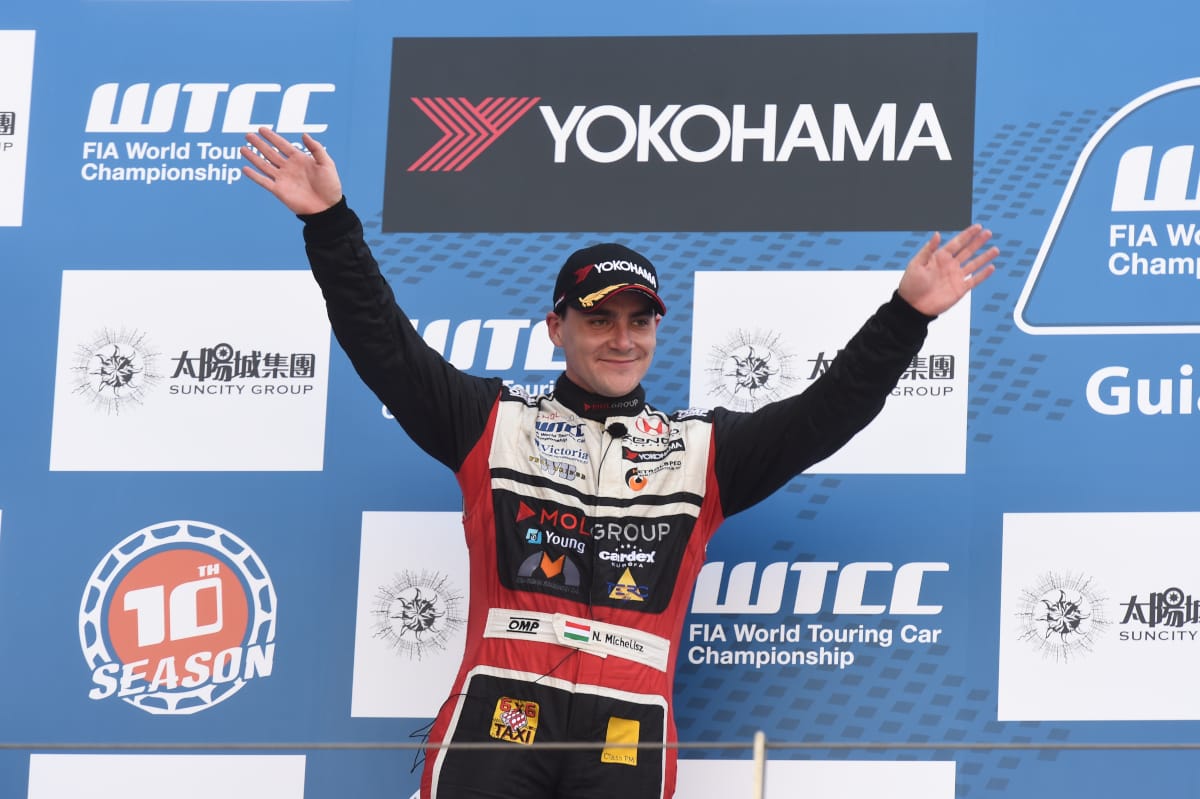 Michelisz Norbit választották az év legjobb hazai autóversenyzőjének