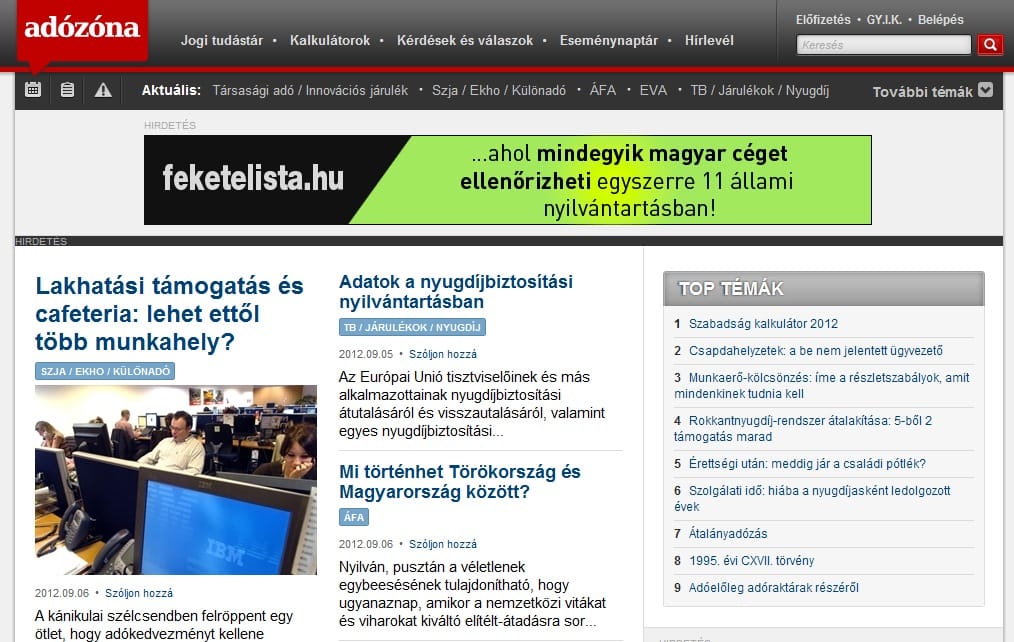 Bizarr ötletelés a járulékcsökkentésről - Adózóna-ajánló