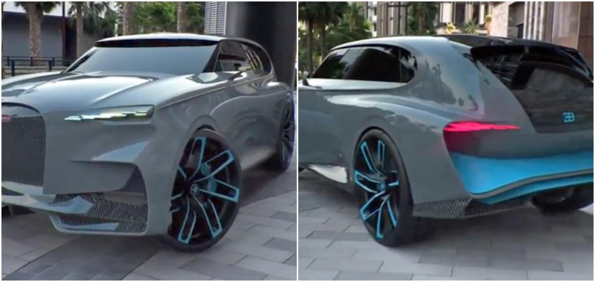 Fantáziaországban már létezik az 1500 lóerős Bugatti SUV – videó