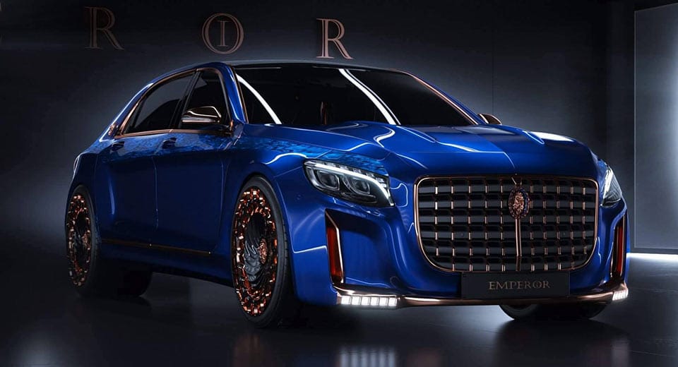 Ennek a Mercedes-Maybachnak már illik előre köszönni