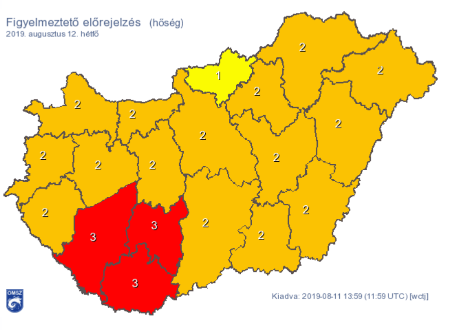 Ne lepődjön meg, ha a hőmérő higanyszála megközelíti a 40-es számot. És nem csak a mai napról van szó