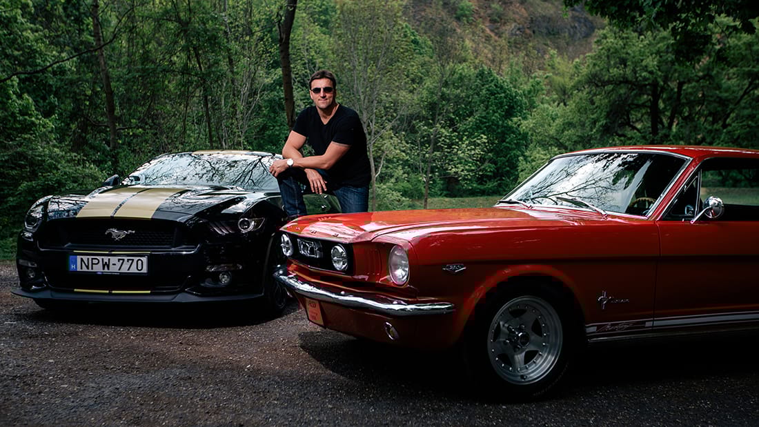 „Gyerekkori álmom volt egy eredeti, 1965-ös Mustang” – Kiss Gergely olimpiai bajnok vízilabdázó