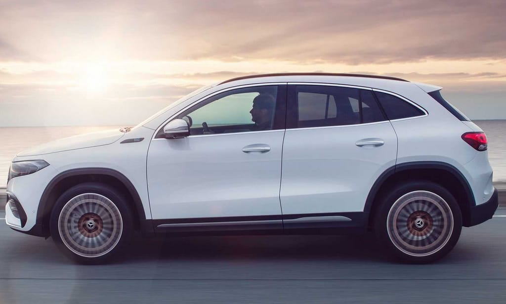 Magyarországon a legújabb elektromos Mercedes, a kicsi EQA