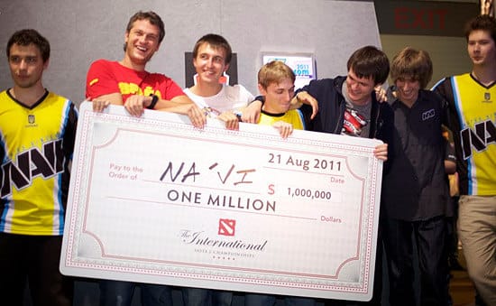 Egymillió dollárt nyertek a DOTA2 bajnokság nyertesei