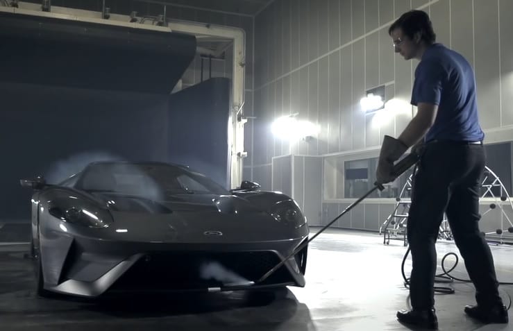 Szélcsatornában derül fény az új Ford GT aerodinamikai titkaira – videó
