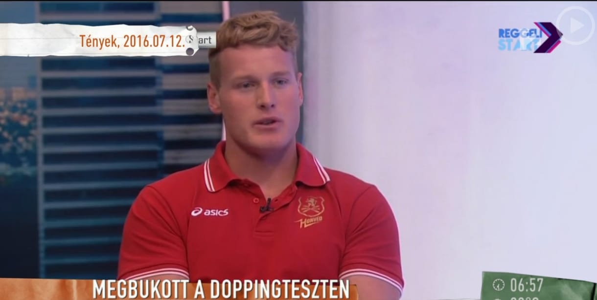 Dombvári Bence: a kulacsomba vagy az ételembe csempészhettek szteroidot