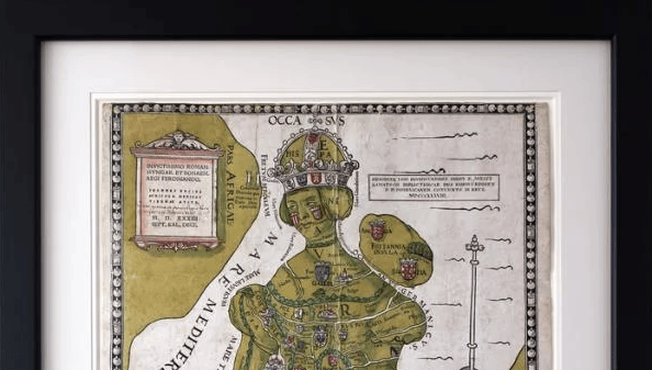 Páratlan lelet 1534-ből: rábukkantak a legrégebbi, királynős Európa-térképre