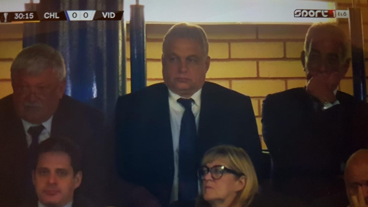 Orbán csak megérkezett a Vidi londoni meccsére