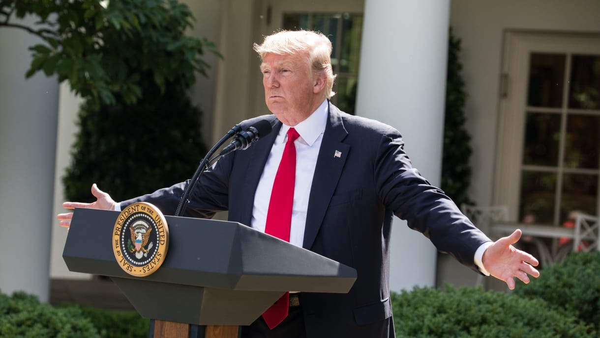 Trump lemondatott tanácsadója óriási paksamétával rukkolt elő