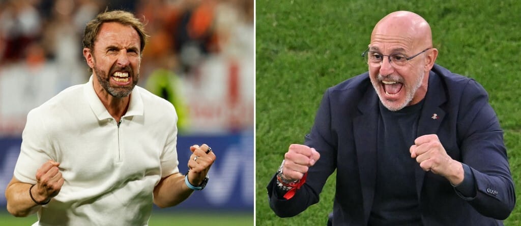 Southgate szerint jobbak voltak a spanyolok, De la Fuente a győztes gól szerzőjét méltatta
