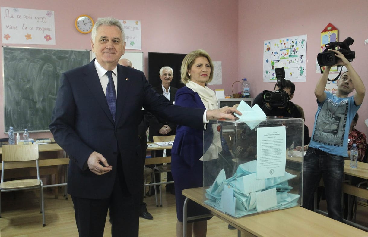 Szerb elnökválasztás: egyelőre alacsony a részvétel