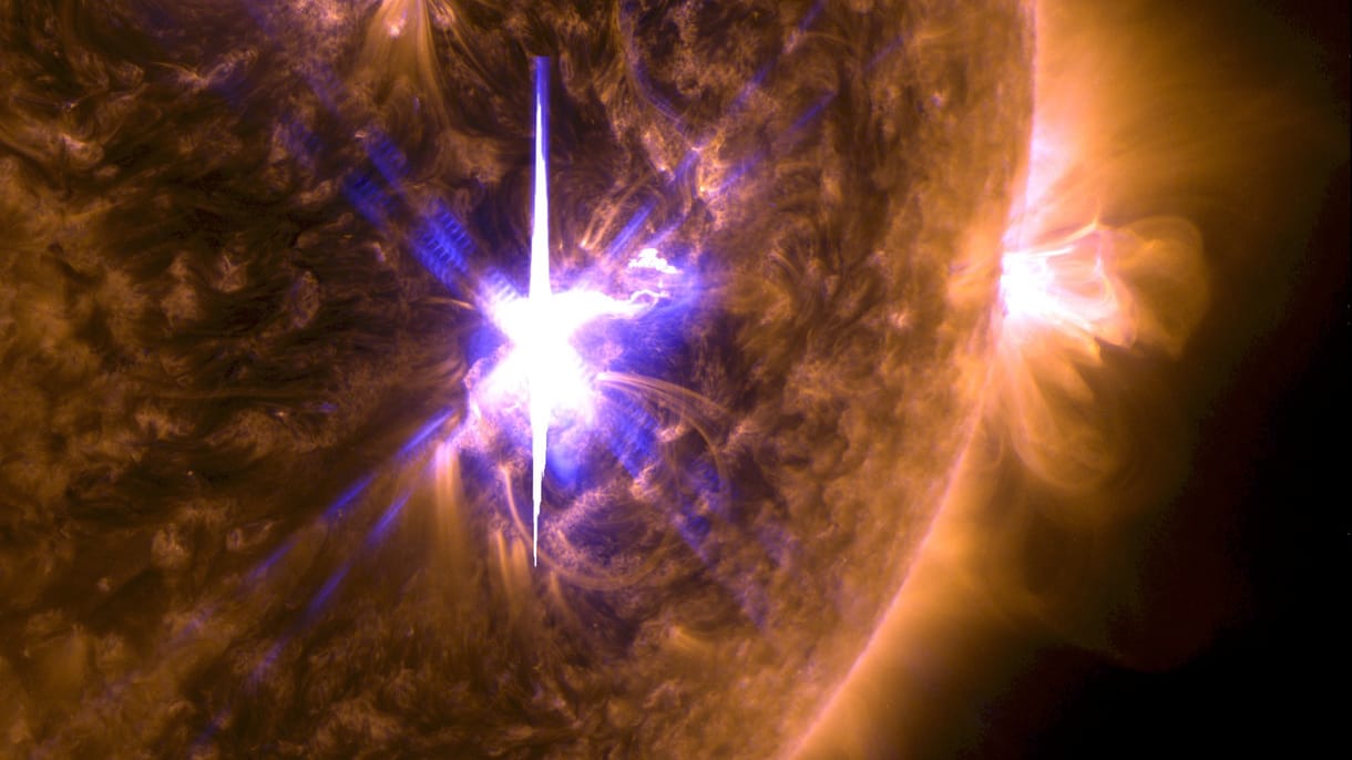Nem mindennapi napkitörést rögzített a NASA – videó