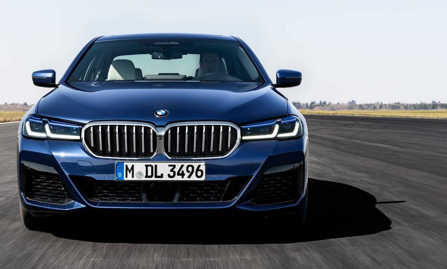 Magyarországon a felfrissített új 5-ös BMW
