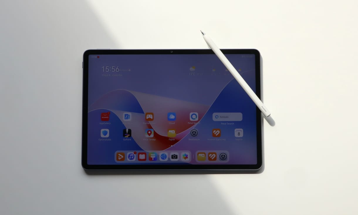 Mattot adott a Huawei: teszten a matt kijelzős, irkafirkás MatePad tablet