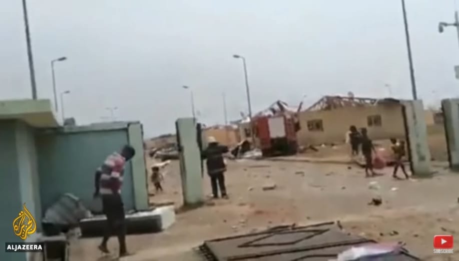 Berobbant egy lőszerraktár Egyenlítői-Guineában, csaknem 100-an meghaltak