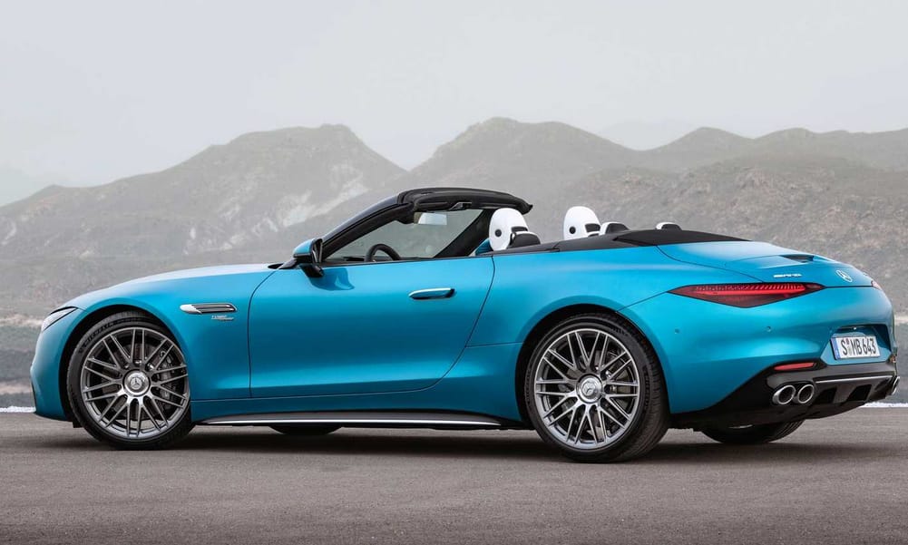 Magyarországon az e-turbós legújabb Mercedes-AMG SL