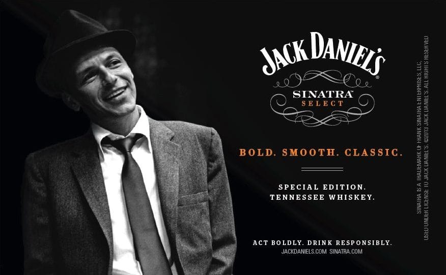 Sinatra-whiskeyt dob piacra a Jack Daniel's