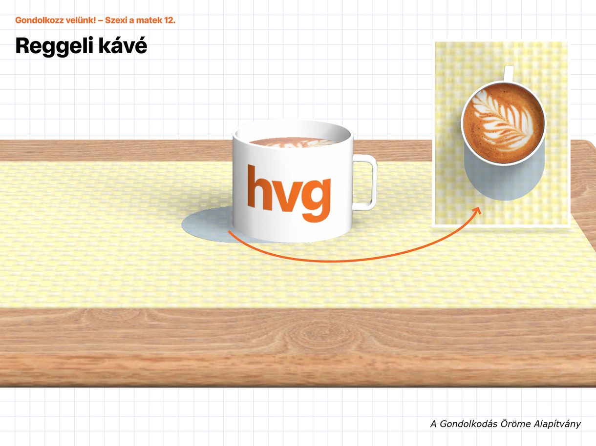 Gondolkozz velünk: Kávé az asztalon – Szexi a matek 12.