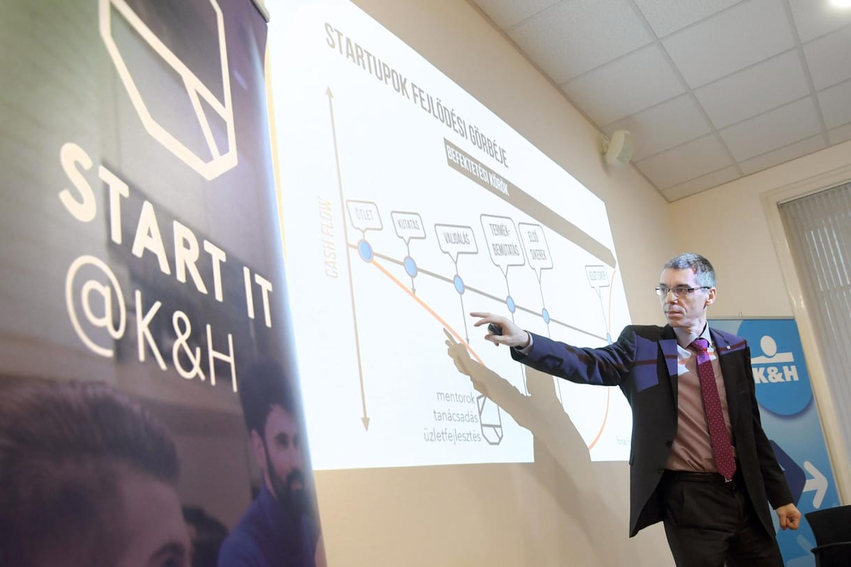 Startupokra vadászik a K&H