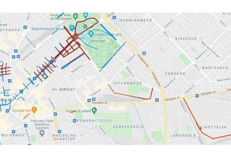 Így (nem) tud ma közlekedni Budapesten