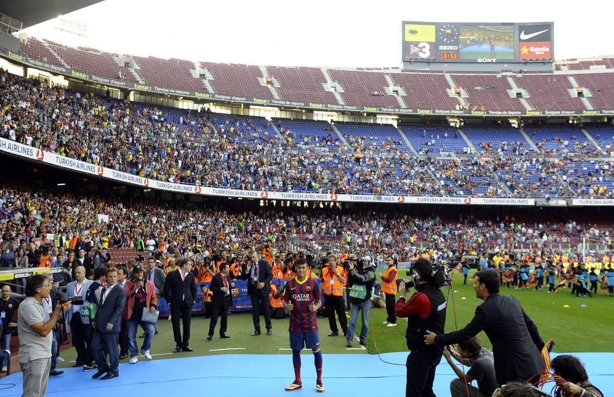 Neymar már a Barcelonában - fotók