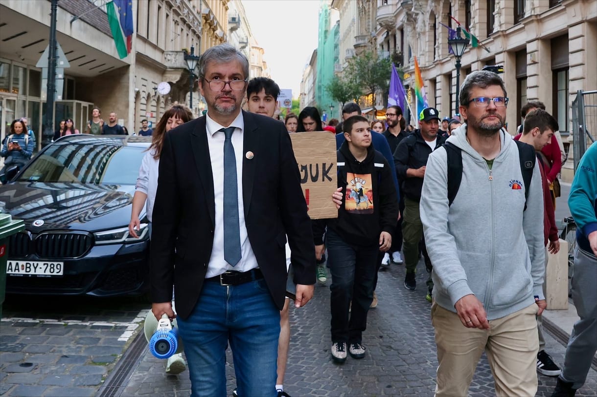 Feljelentették Hadházy Ákost a keddi tüntetés után