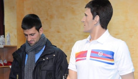 Viaszszobrot kapott Djokovic, nem hasonlít a sportolóra