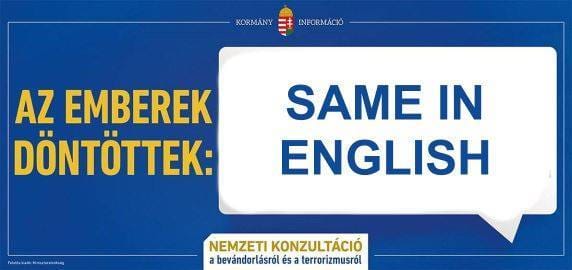 A Same in English jegyében tájékoztat idegen nyelven a MÁV - fotó