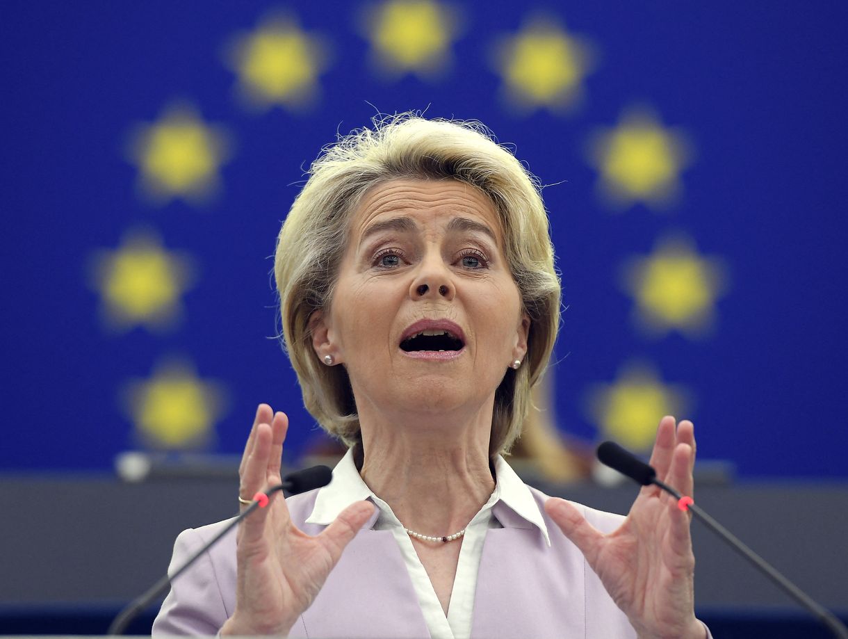 Ursula von der Leyen: Európa Izrael mellett áll