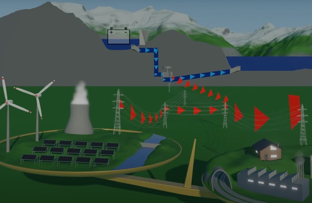 900 000 otthont lát el árammal egy új erőmű, ami pumpálva termeli az energiát