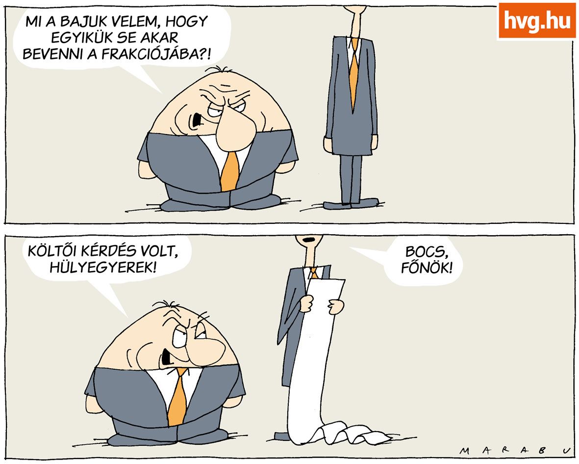 Marabu Féknyúz: Orbán frakciótlanul