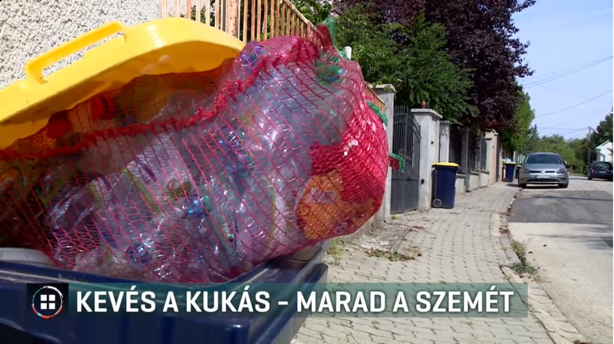 Hetekig, hónapokig nem viszik el a szelektív hulladékot több főváros kerületben