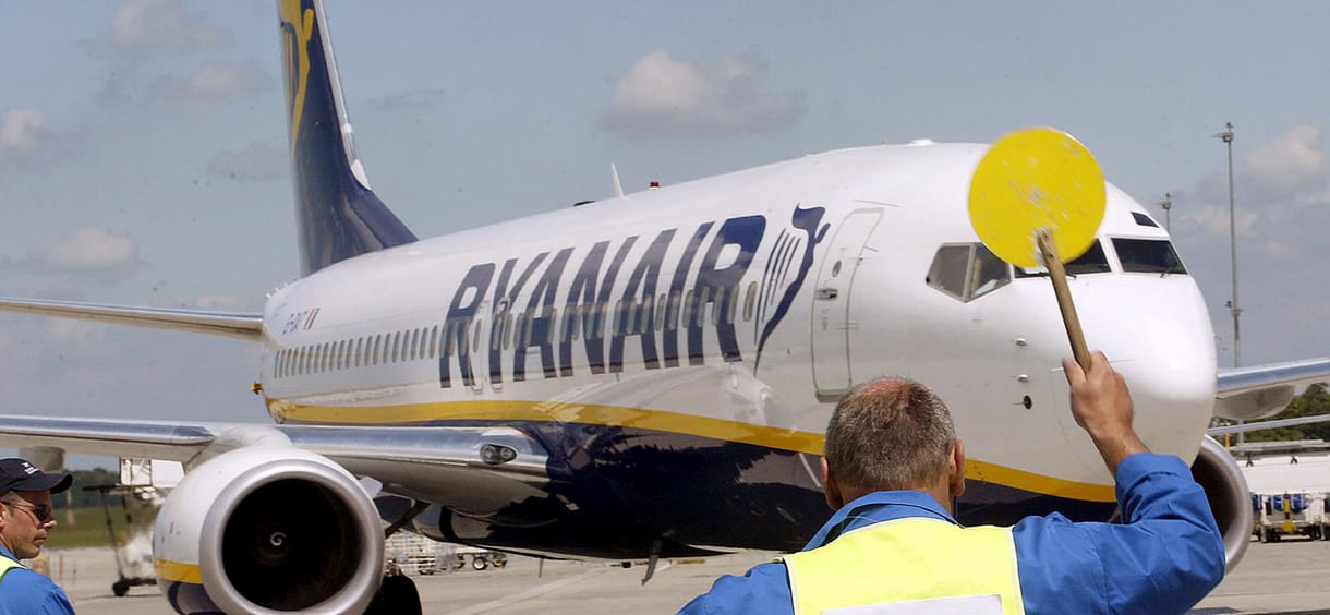 Leáll a Ryanair