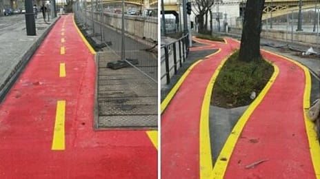 Fotó: A budapesti bringaút, ami nem ismer akadályokat