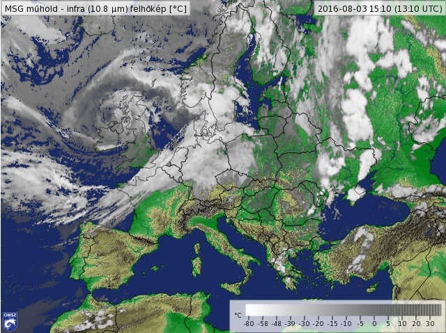 Bizarr nevű égi jelenség nyúlik be Magyarország fölé - térképek