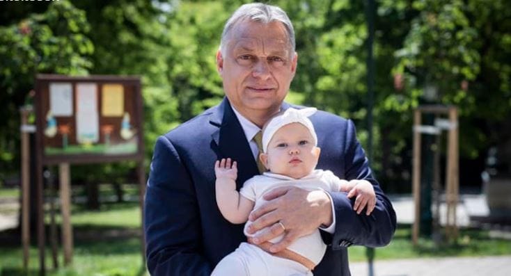 Keresztelő volt ma az Orbán családnál