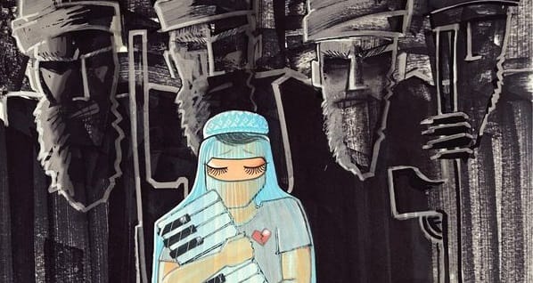 Így néz ki a tálib rémálom egy afgán graffiti művész szerint