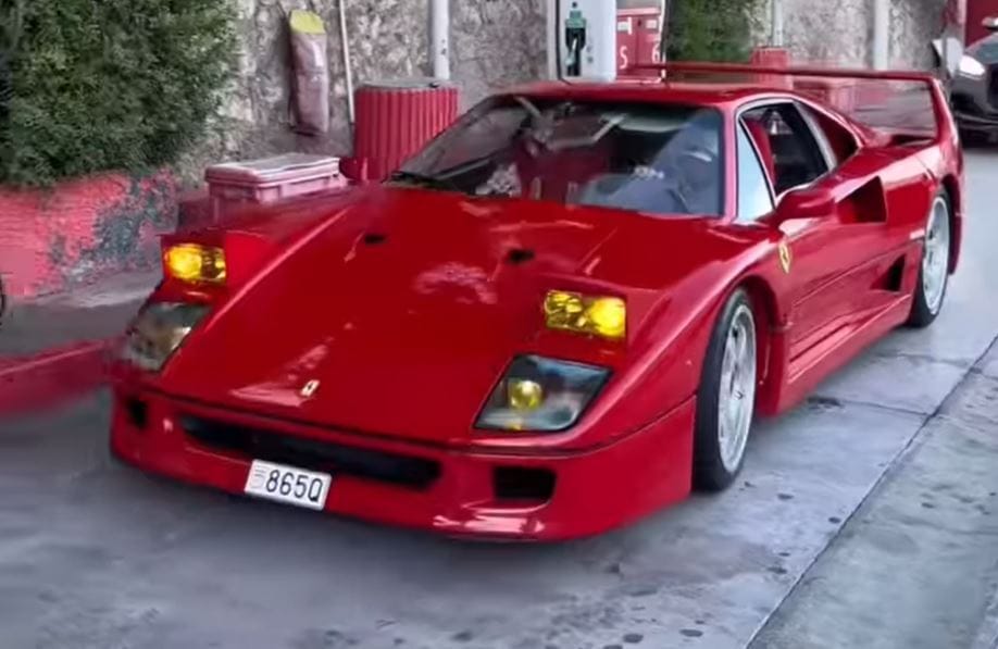 Újabb nagy klasszikust vehetett Lando Norris, egy Ferrari F40-esbe pattant be Monacóban