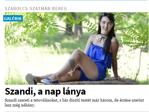 A nap eddigi győztese: Szandi